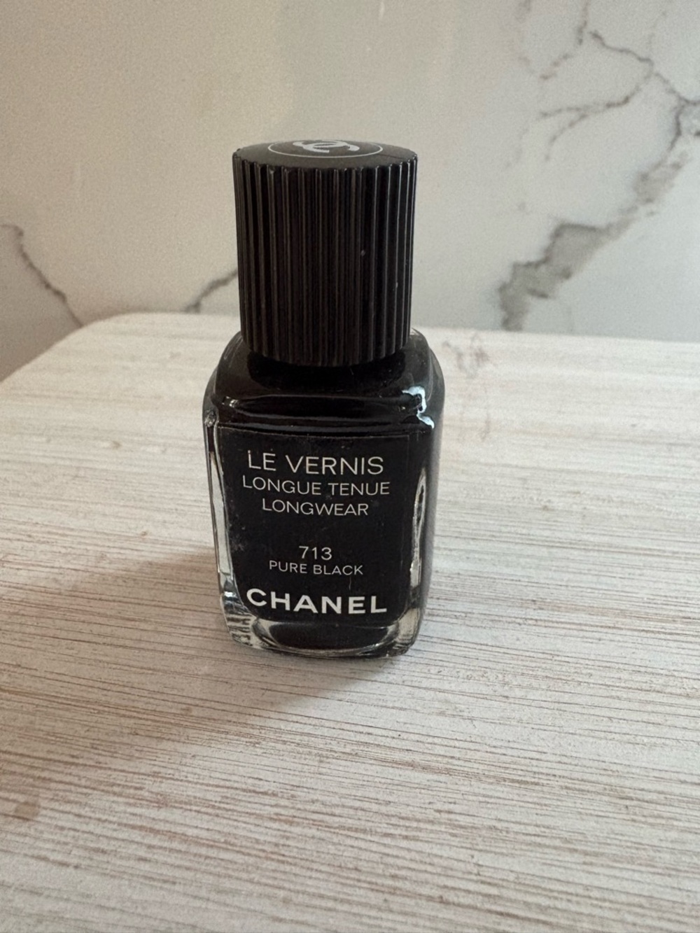 CHANEL Le Vernis Longwear Nail Polish - Pure Black